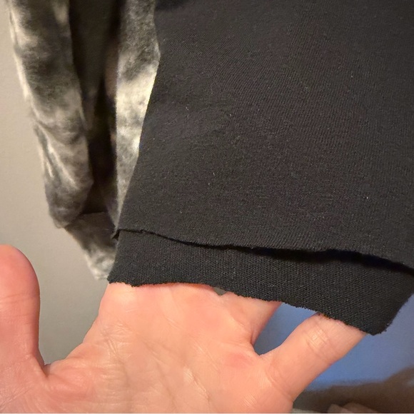 Metallica upcycle tie dye sweater sides oversized - Picture 4 of 8